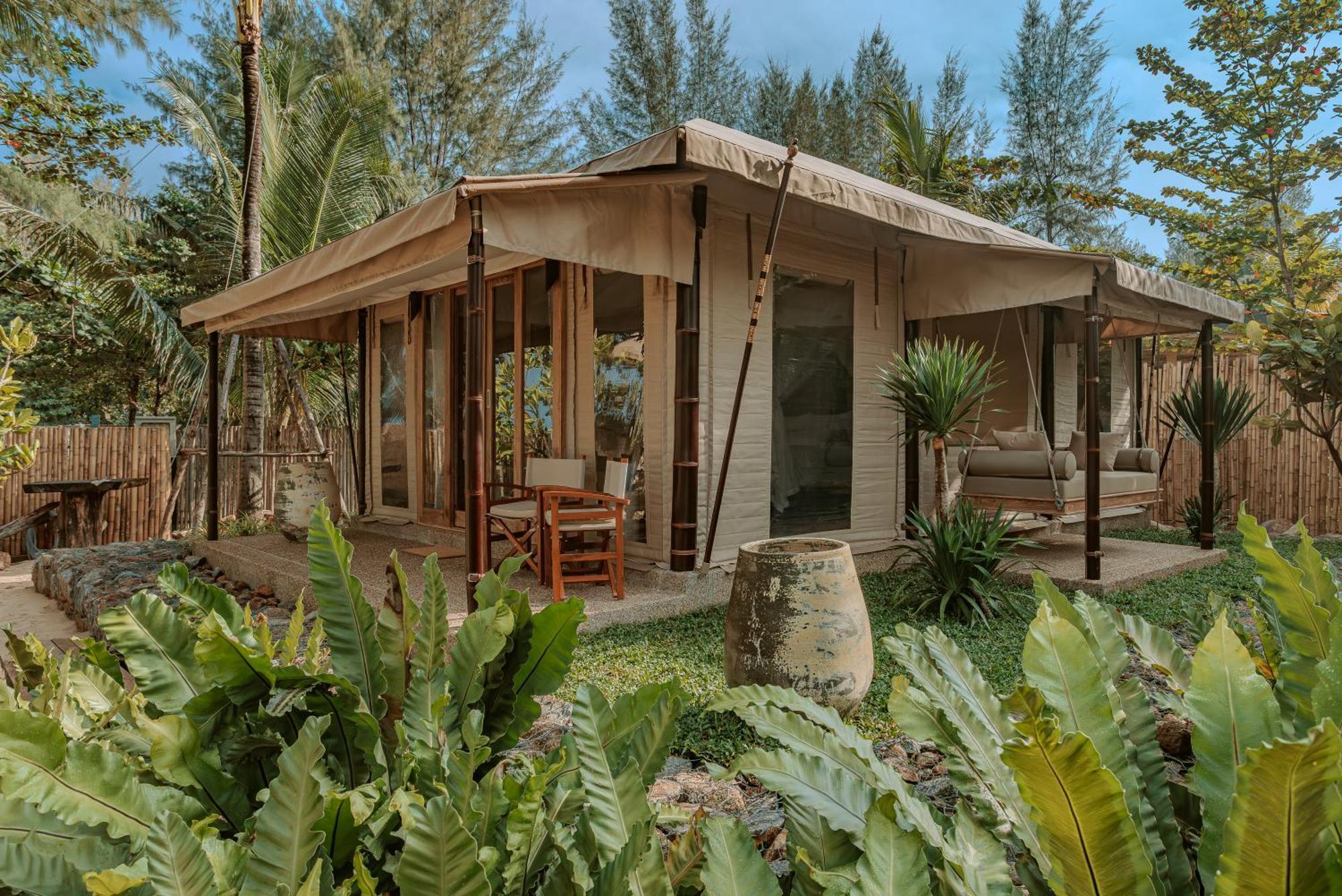 Twinpalms Tented Camp Phuket Bang Tao Beach  Exteriör bild
