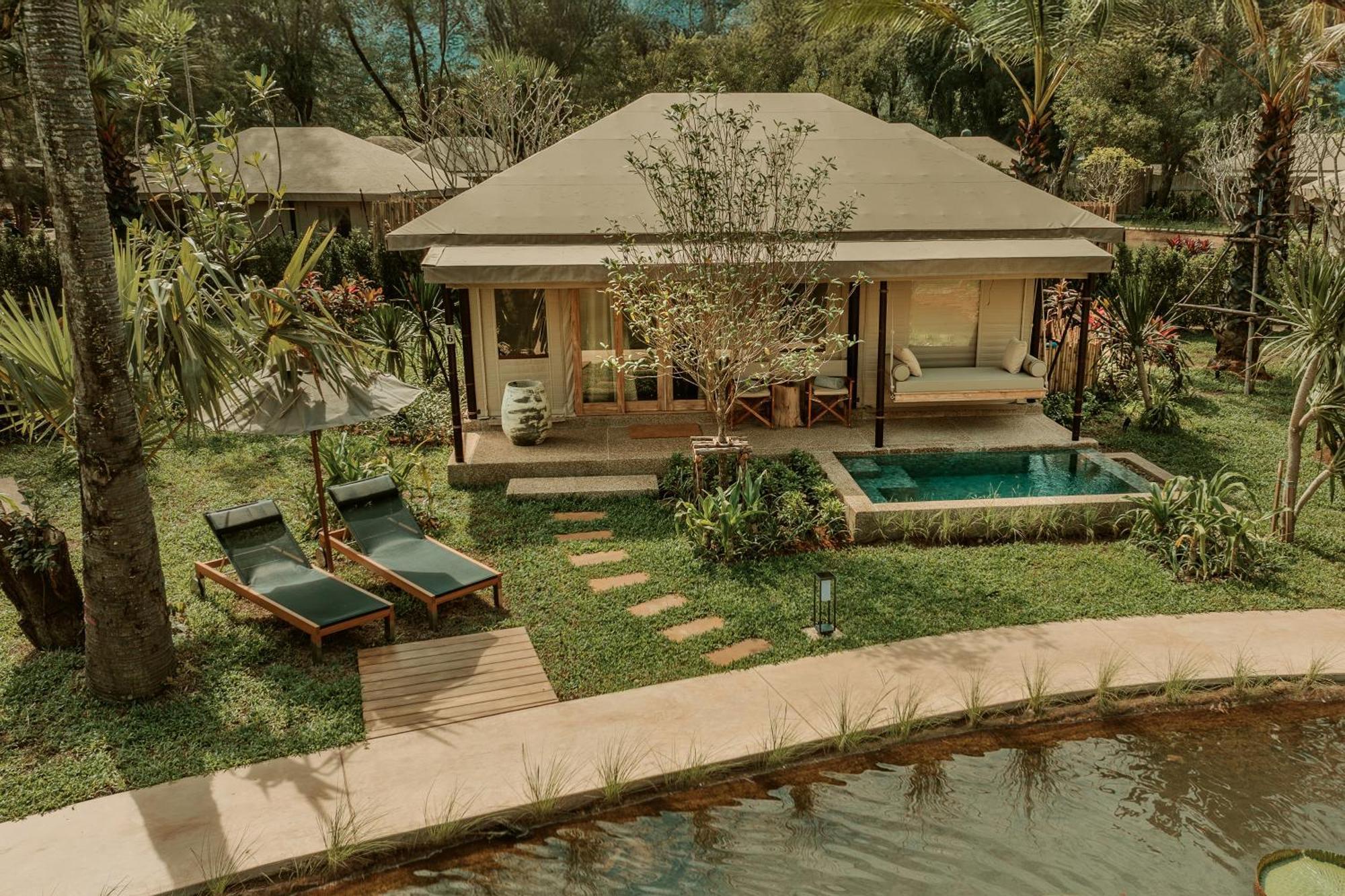 Twinpalms Tented Camp Phuket Bang Tao Beach  Exteriör bild