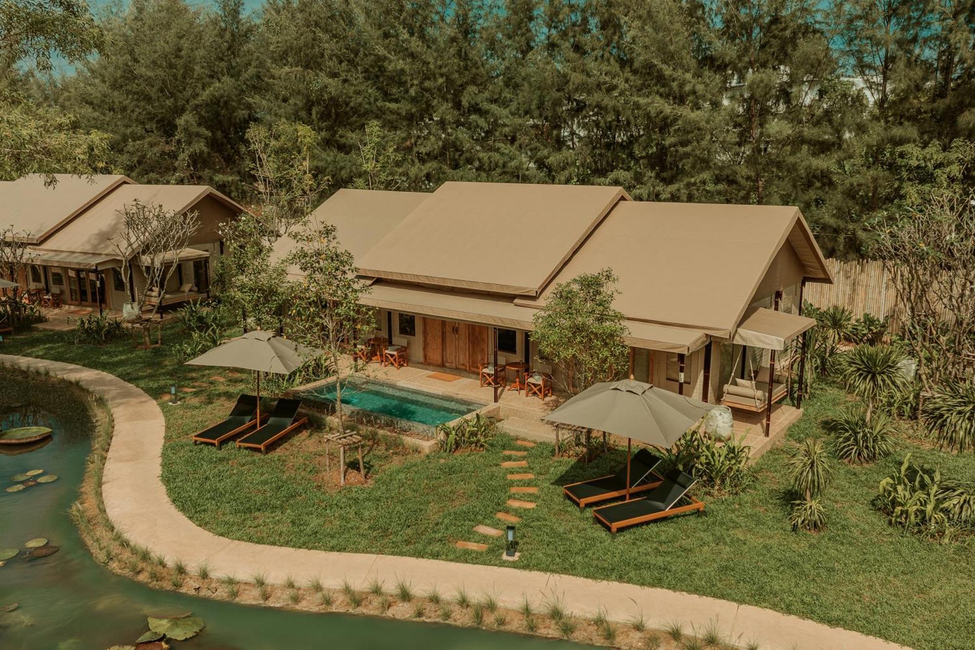 Twinpalms Tented Camp Phuket Bang Tao Beach  Exteriör bild