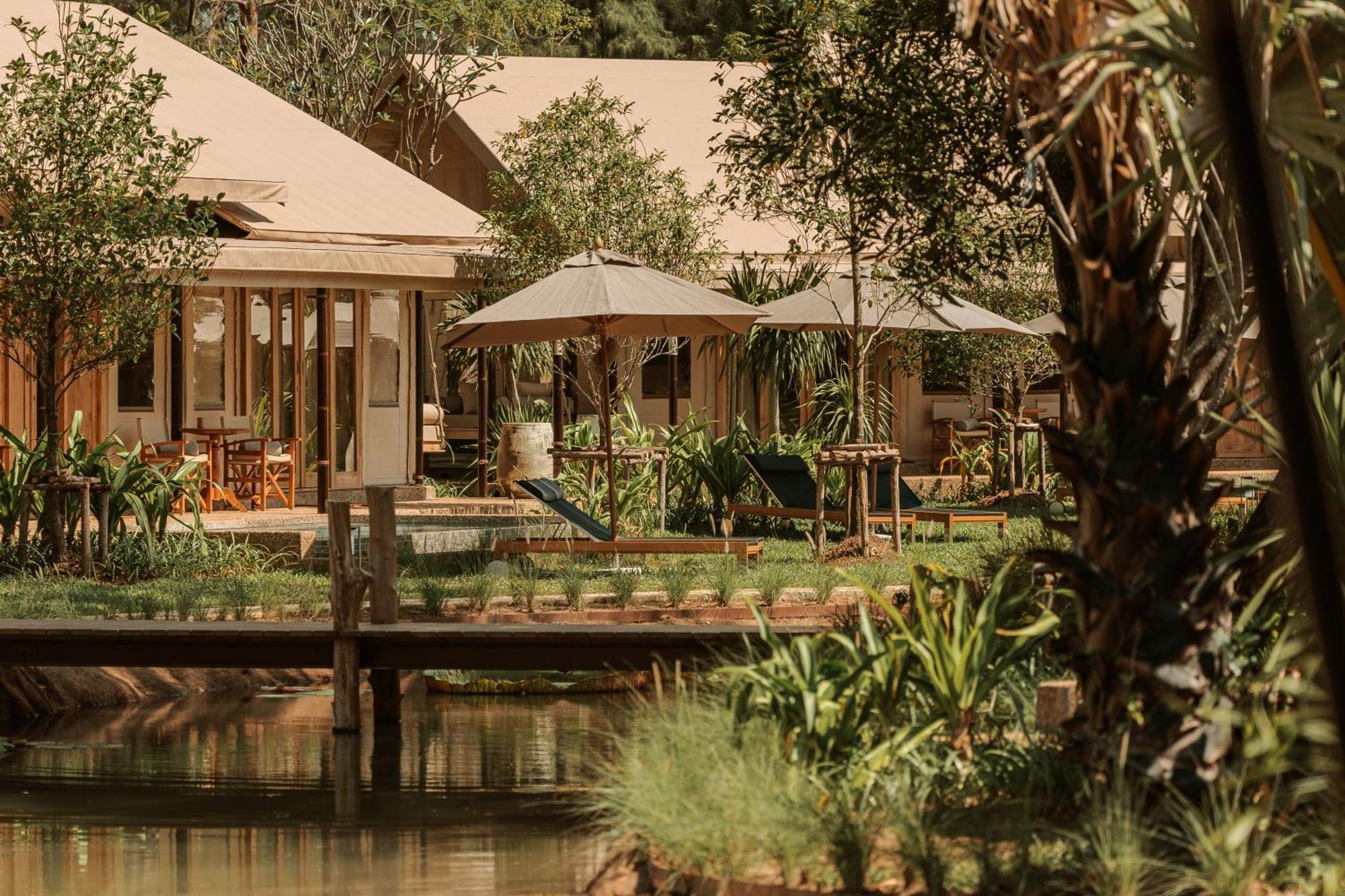 Twinpalms Tented Camp Phuket Bang Tao Beach  Exteriör bild